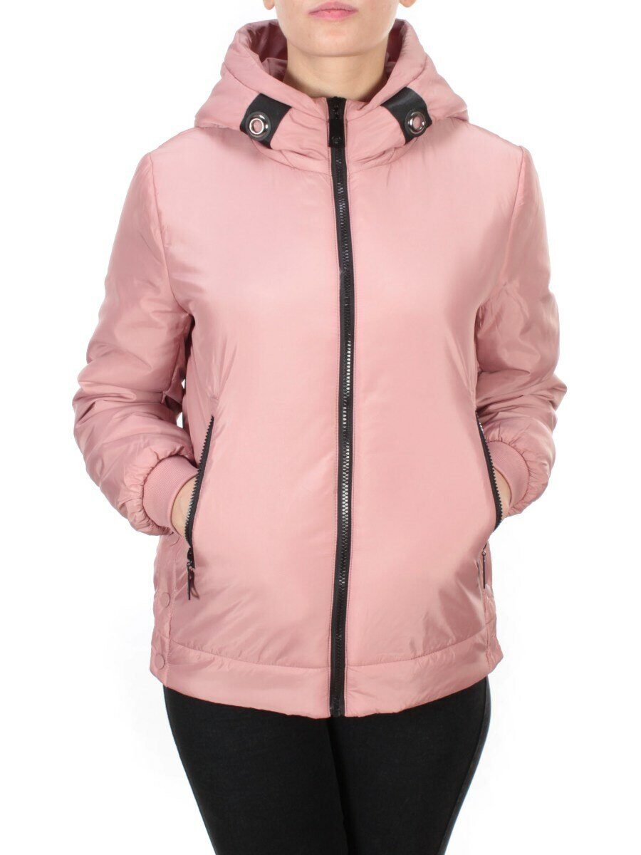 9357 PINK Куртка демисезонная женская RIKA (100 гр. синтепон)
