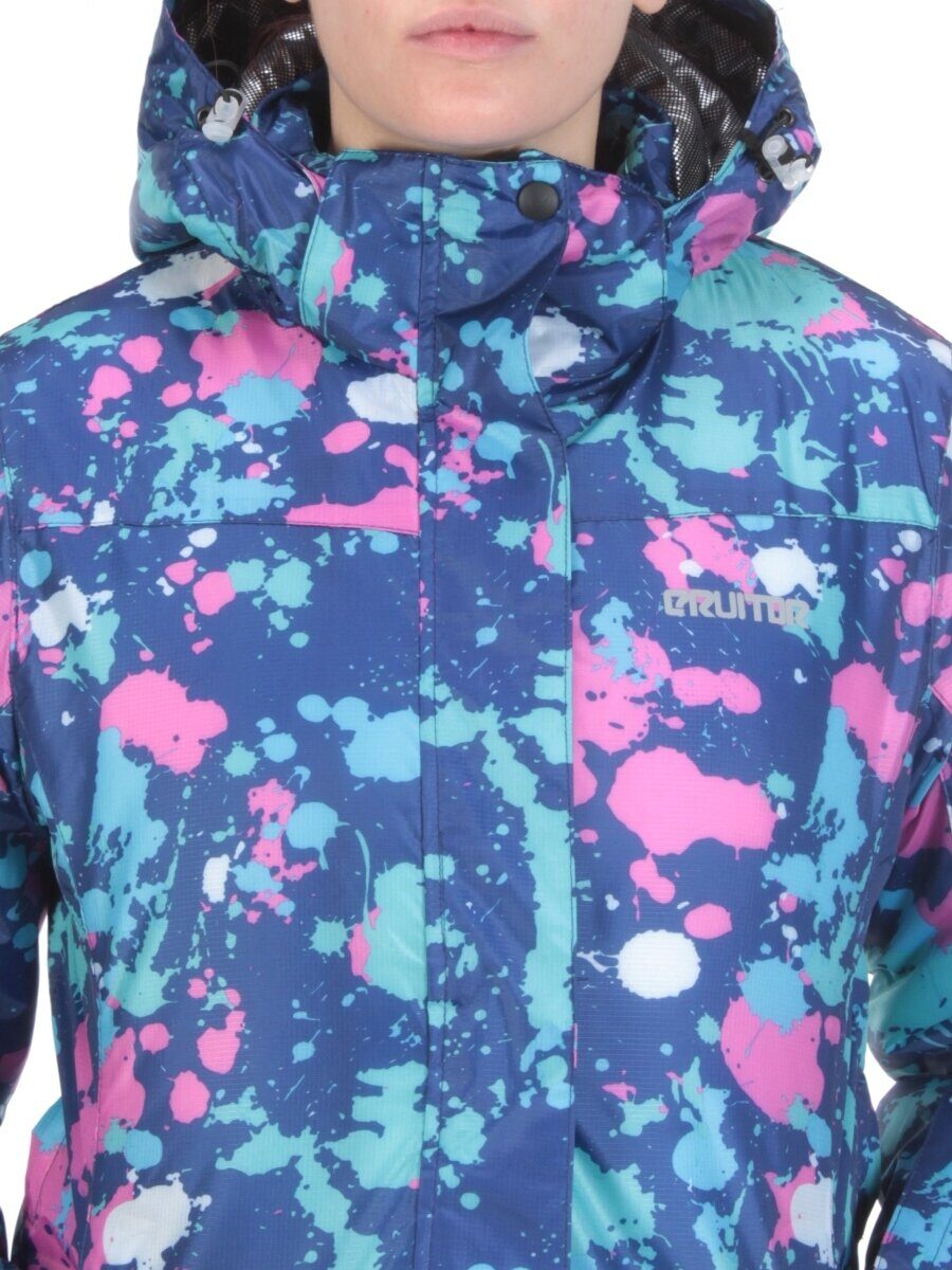 W1608-2 BLUE PRINT Куртка горнолыжная женская ERUITOR (100 гр. холлофайбера)