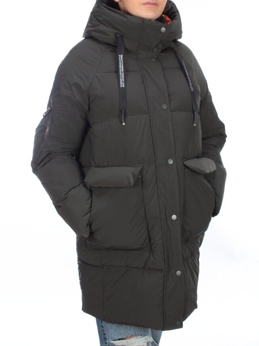 2197 SWAMP Пуховик женский зимний AIKESDFRS (холлофайбер)