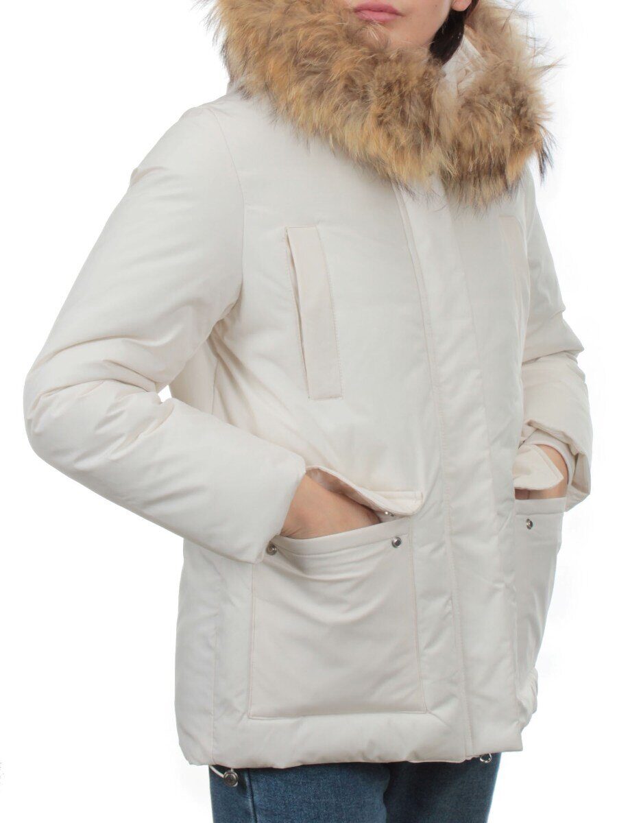 7368 MILK Куртка зимняя женская (200 гр. холлофайбер)