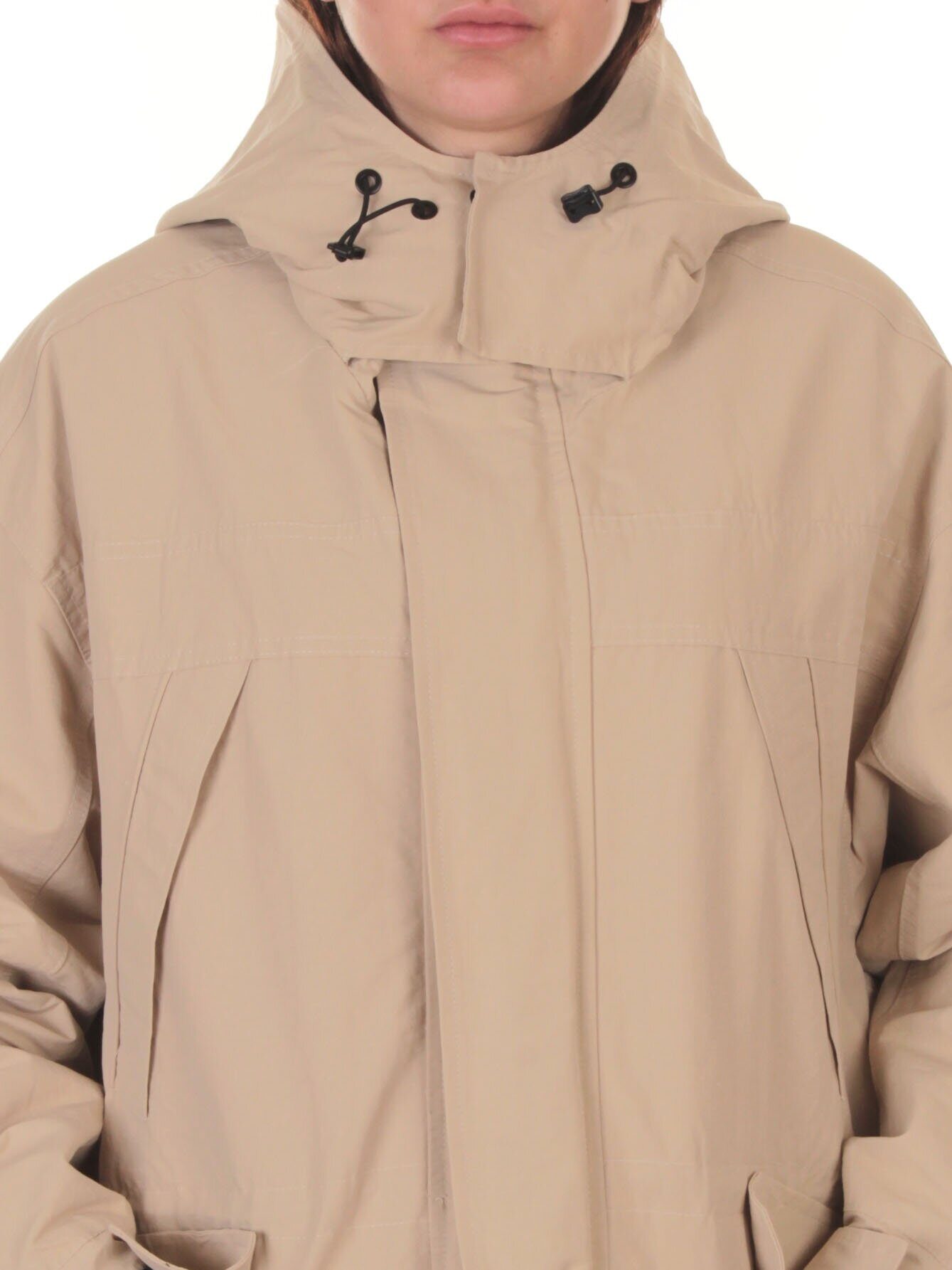 3090 BEIGE Куртка демисезонная женская (100 гр. холлофайбер)