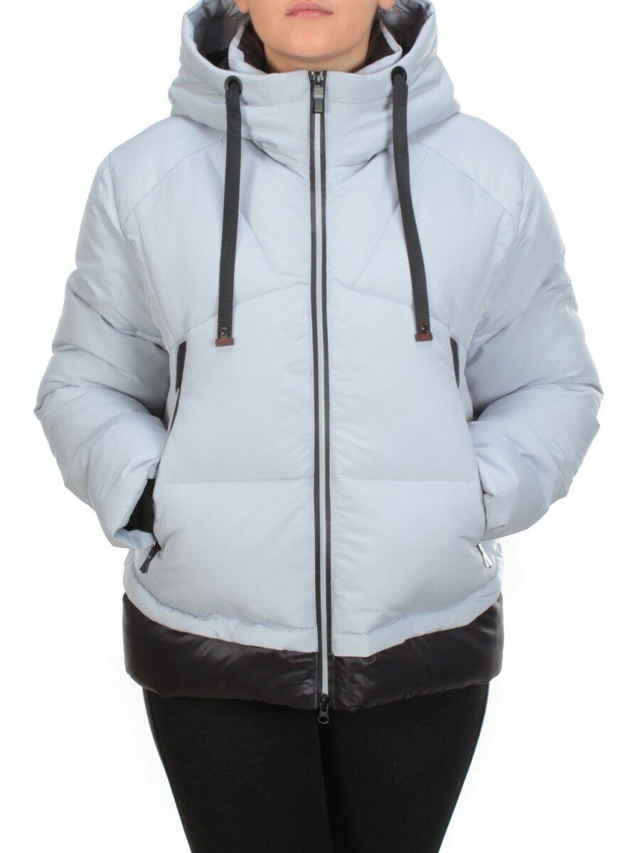 21068 LT. BLUE Куртка зимняя женская FLANCE ROSE (200 гр. холлофайбера)