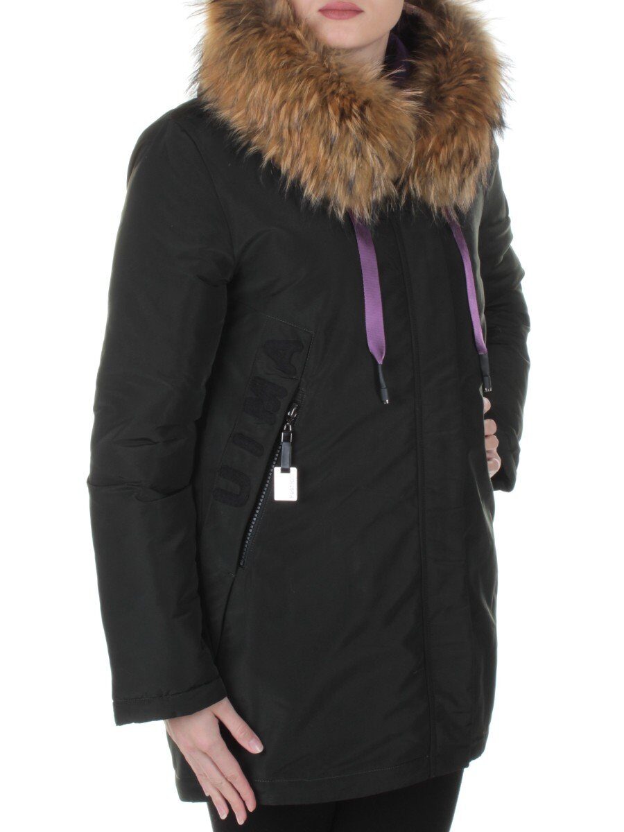 8171 SWAMP Пальто зимнее с мехом Jarius
