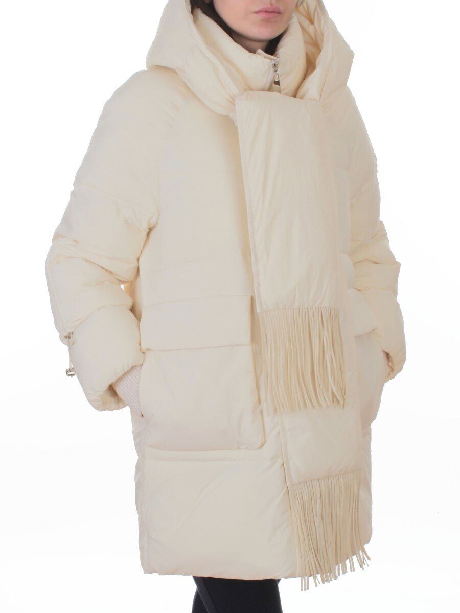 H781 MILK Куртка зимняя женская (200 гр. холлофайбер)