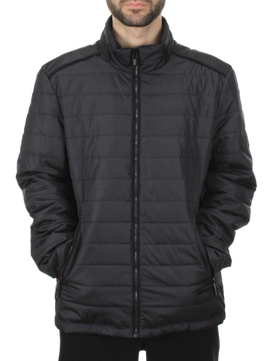 1520 DK. BLUE Куртка мужская демисезонная (80 гр. холлофайбер)