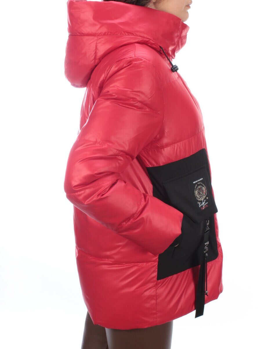 8328 RED Куртка зимняя женская (200 гр. холлофайбер)