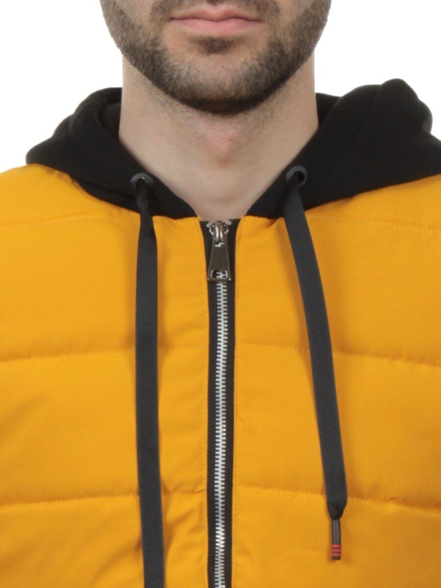 2172 YELLOW Куртка мужская зимняя облегченная (150 гр. холлофайбер)