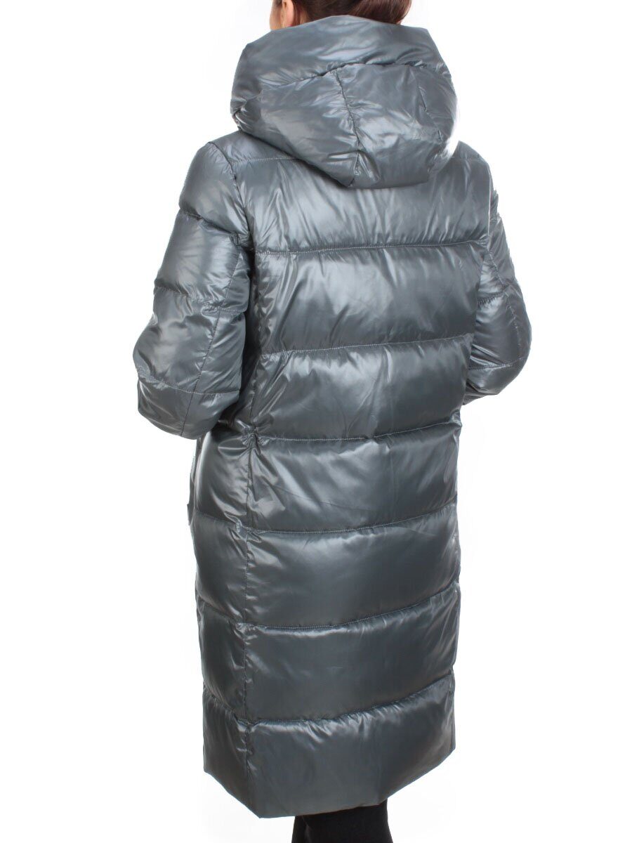 YM 2119 GRAY/BLUE Куртка зимняя женская MAYYIYA (200 гр. холлофайбера)