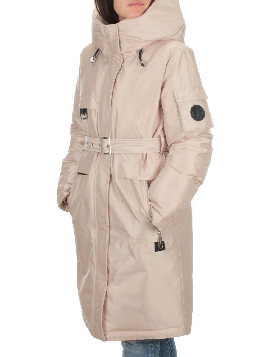 EAC293 LT.BEIGE Куртка зимняя женская (200 гр. холлофайбера)