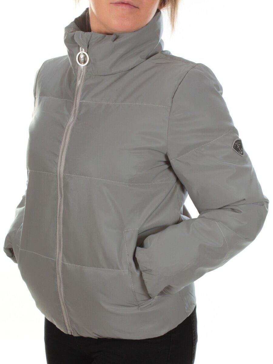 563 GRAY Куртка демисезонная женская MOKI
