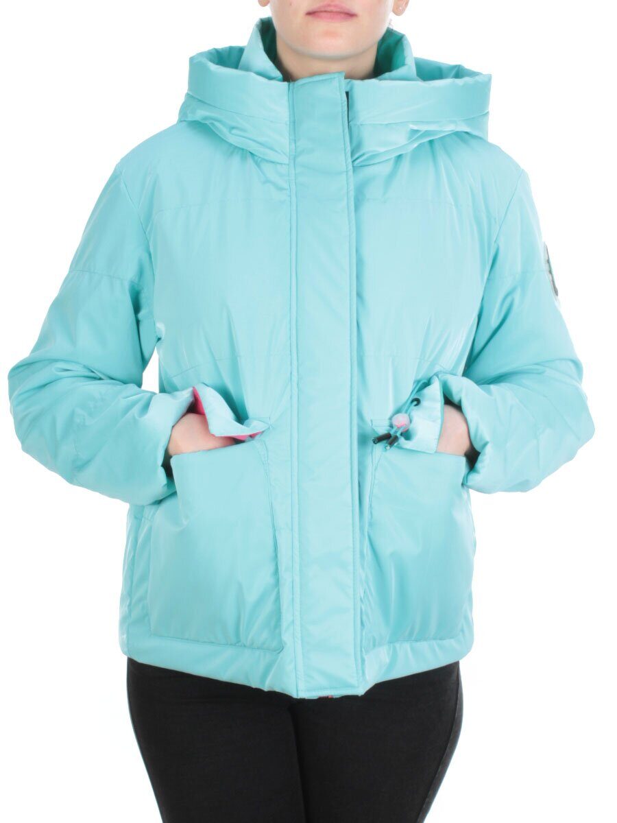 D003 TURQUOISE Куртка демисезонная женская (100 гр. синтепон)