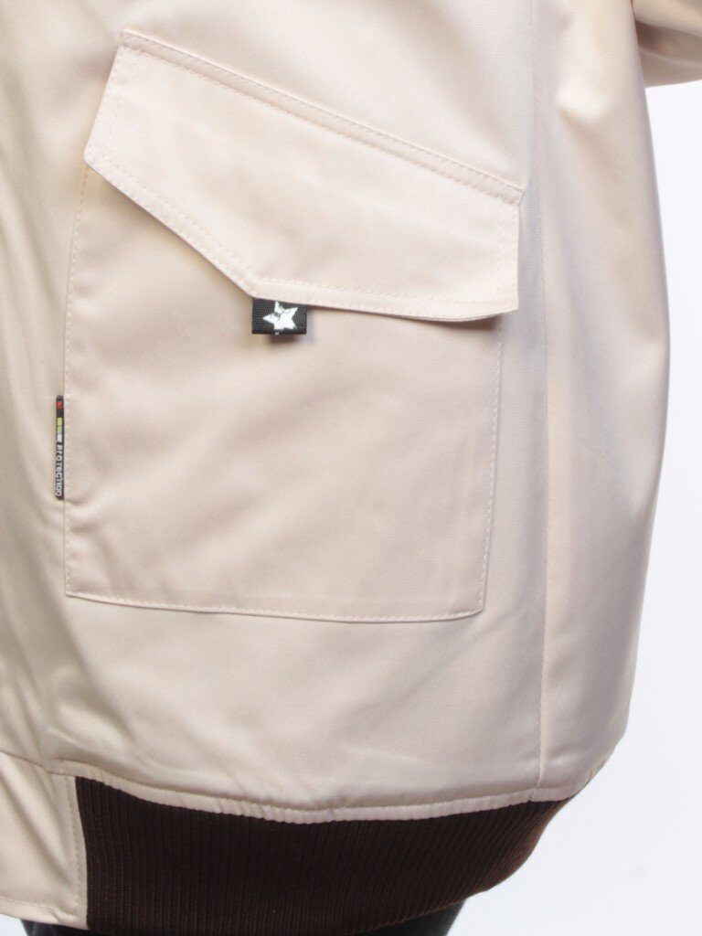 91 BEIGE Ветровка женская (65% хлопок, 35% полиэстер)