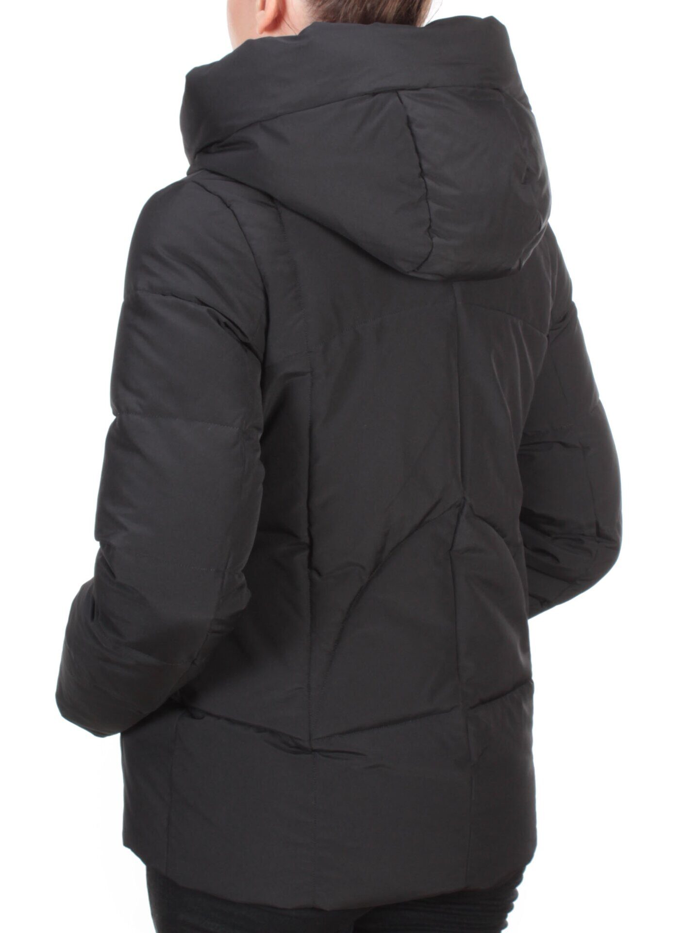 2101 BLACK Куртка зимняя женская MONGEDI (200 гр. холлофайбера)