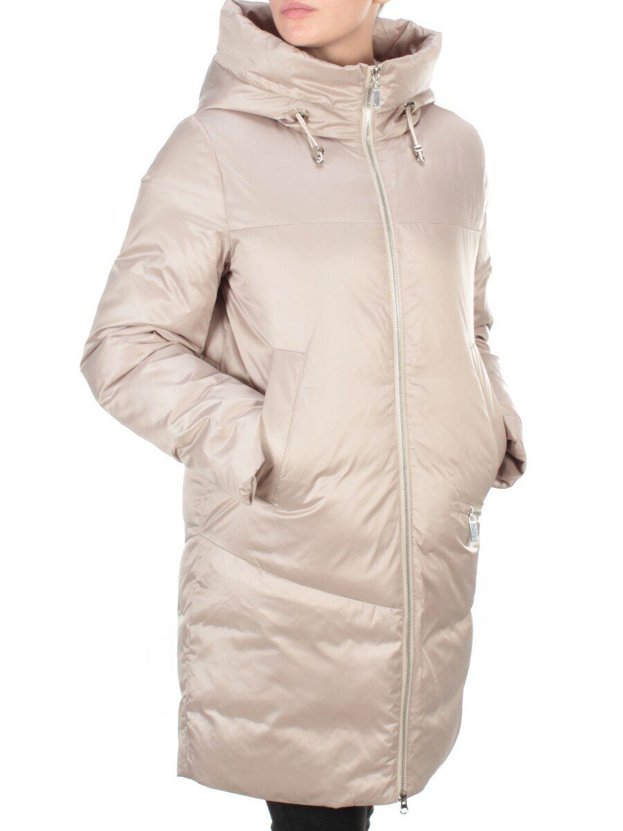 GWD21530P BEIGE Пальто зимнее женское PURELIFE (200 гр. холлофайбер)