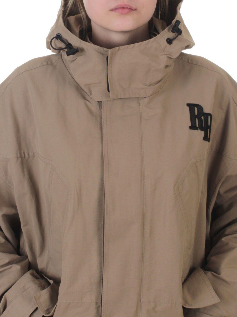 3097 DK. BEIGE Куртка демисезонная женская (100 гр. холлофайбер)