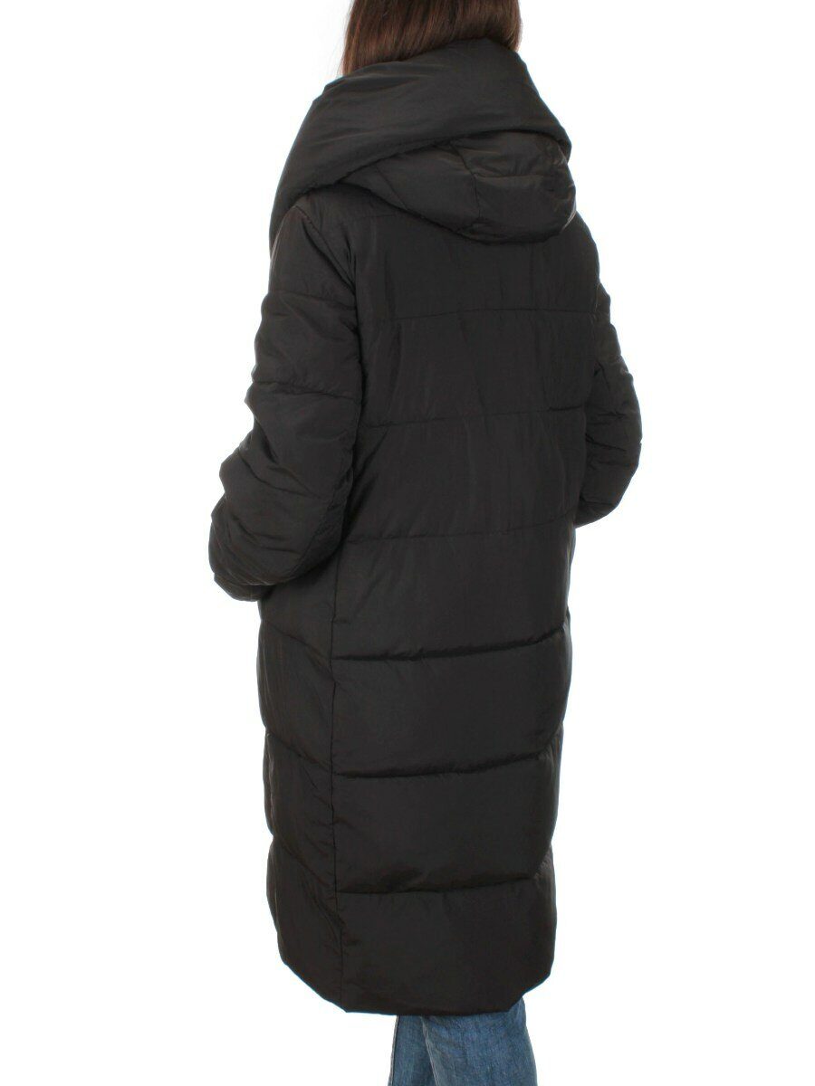 2108 BLACK Пальто зимнее женское (200 гр .холлофайбер)