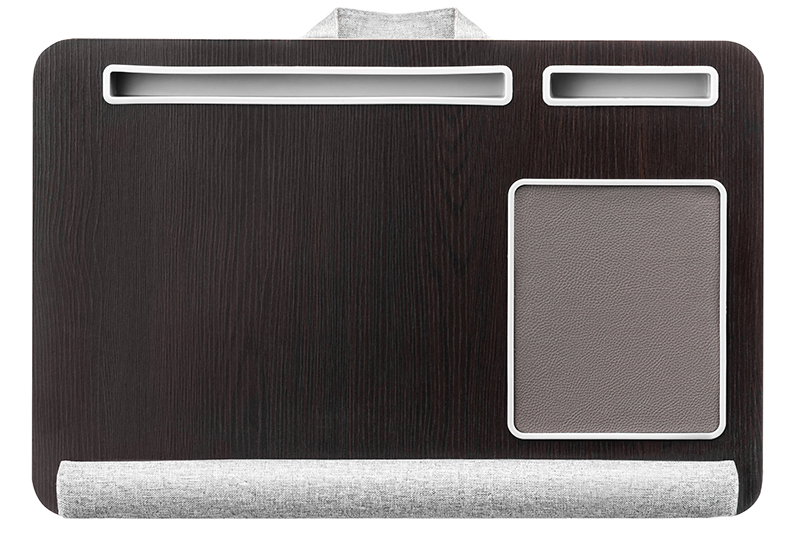 Портативный столик для компьютера 55,5*37*9 см, с подушкой