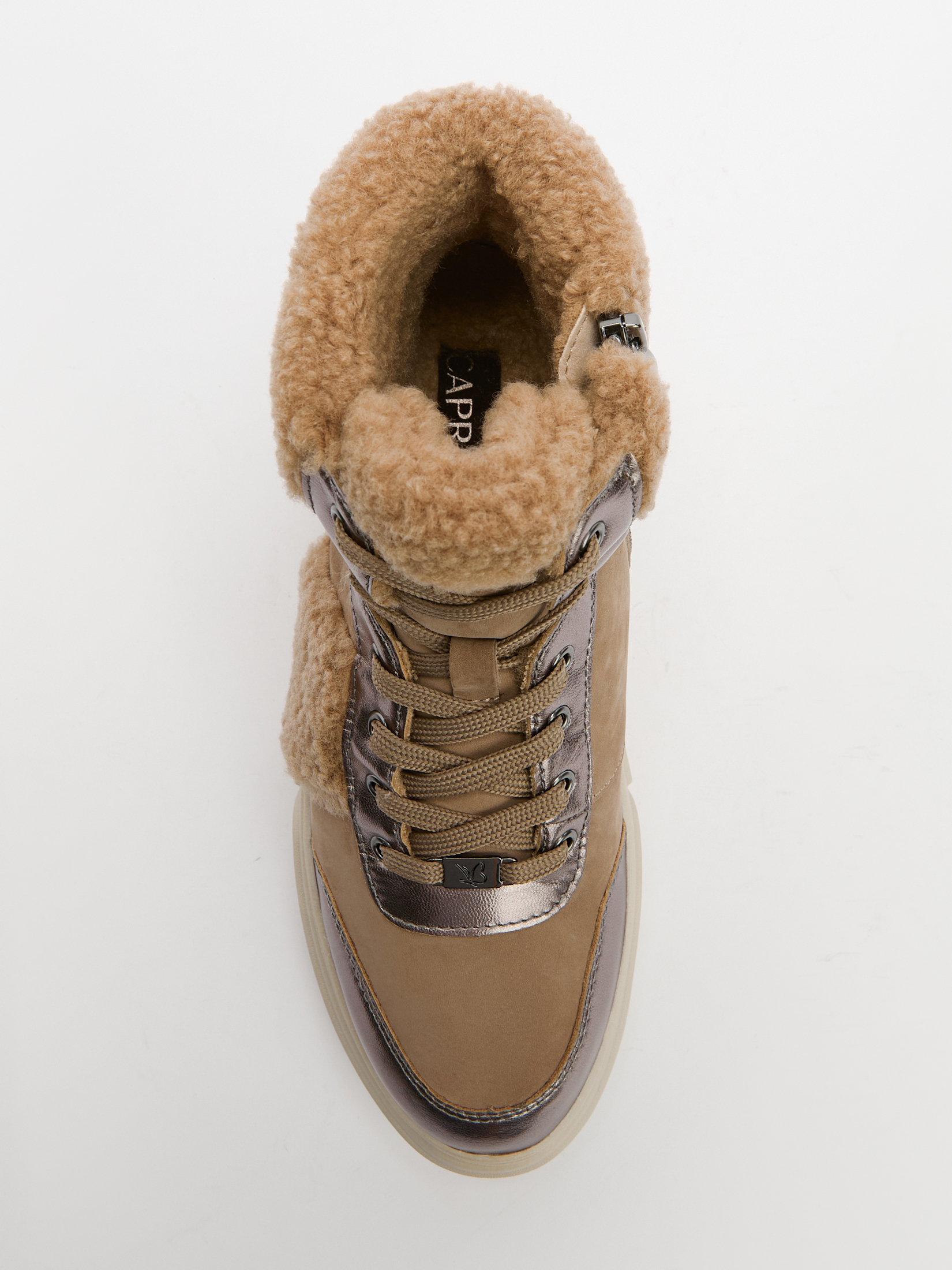 Женские ботинки CAPRICE AMY 4147291, серо-бежевый