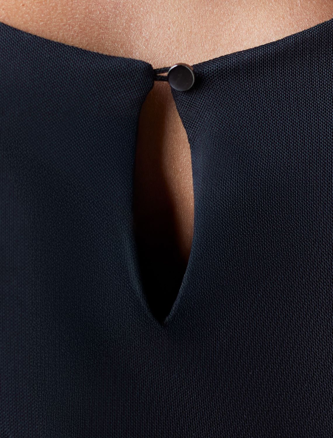 Платье из сетки с подкладкой D22.238 черный