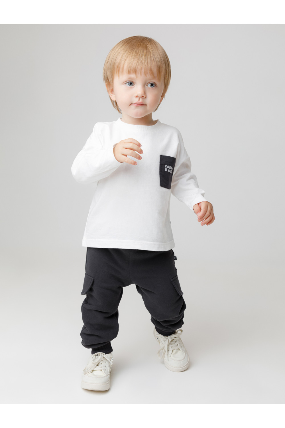 Crockid Брюки КР 400853 антрацитовый 3902 к598 Crockid