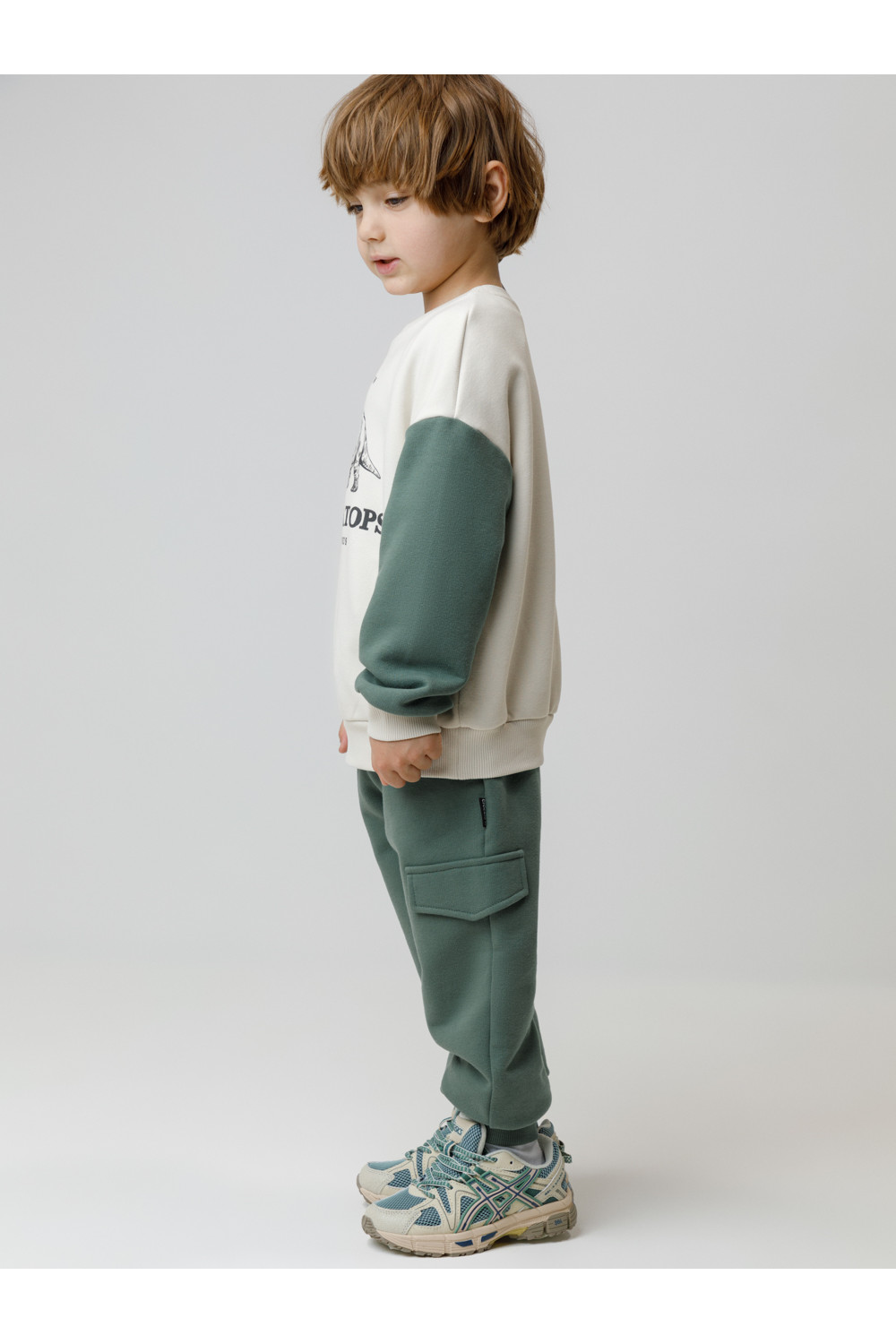 Crоckid Брюки КР 400861 темно-зеленый 5611 к606 Crоckid