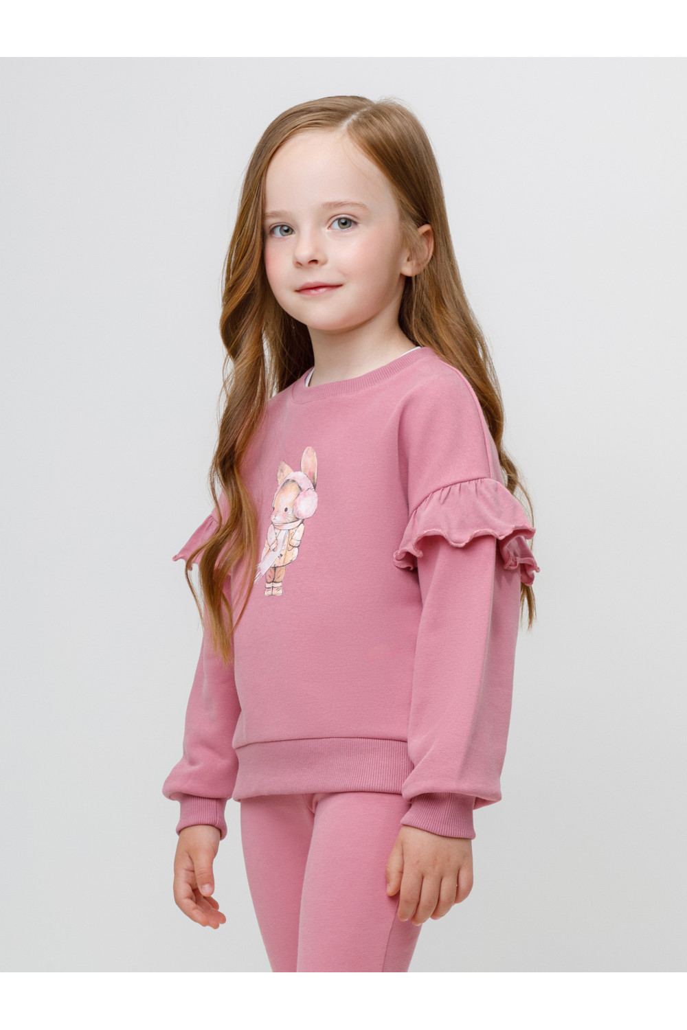 Crockid Джемпер КР 302876 темно-розовый 1710 к643 Crockid