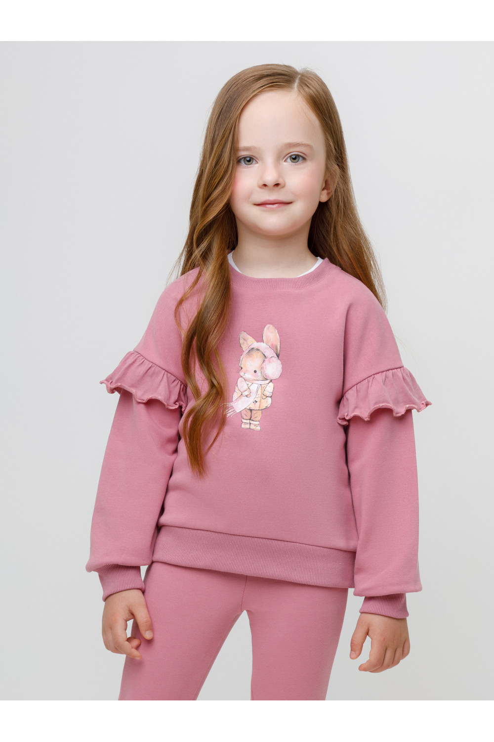 Crockid Джемпер КР 302876 темно-розовый 1710 к643 Crockid