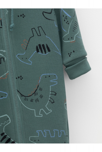 Crockid Комбинезон КР 6552 темно-зеленый 5611 Н019 к604 Crockid