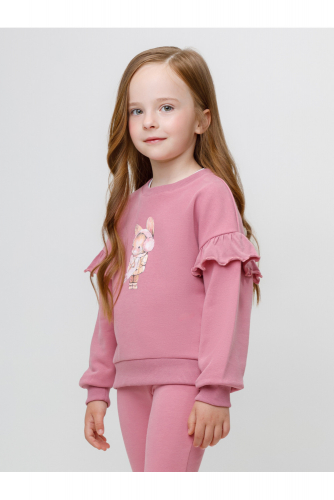 Crockid Джемпер КР 302876 темно-розовый 1710 к643 Crockid