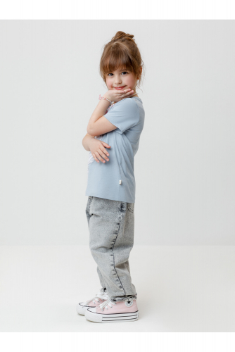 Crockid Фуфайка КР 302865 серо-голубой 1362 к664 Crockid