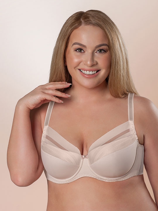 Бюстгальтер Siluet Пион Albina_L ЧЗ пуш-ап Albina L 6085спБмчз