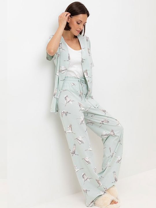 Пижама с брюками