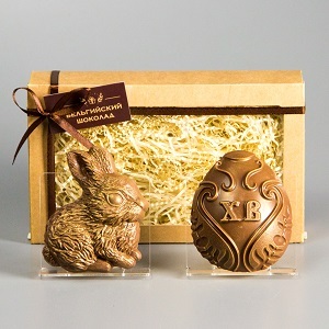 Шоколадные фигурки Кролик и ХВ2