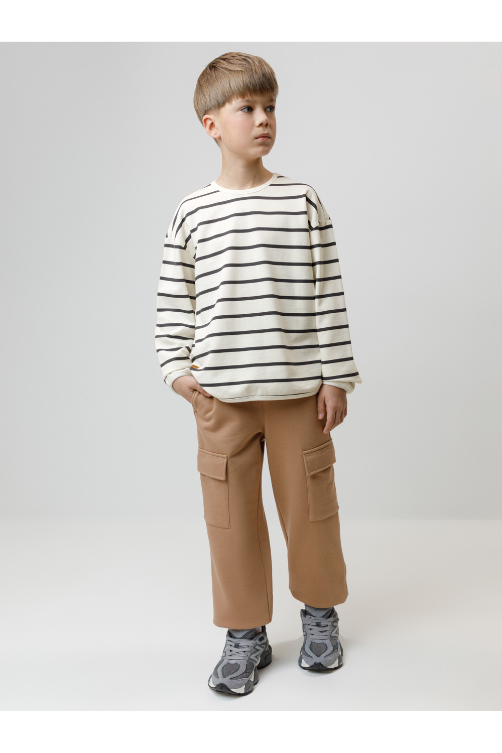Crockid Брюки КР 400854 коричневый 1038 к586 Crockid