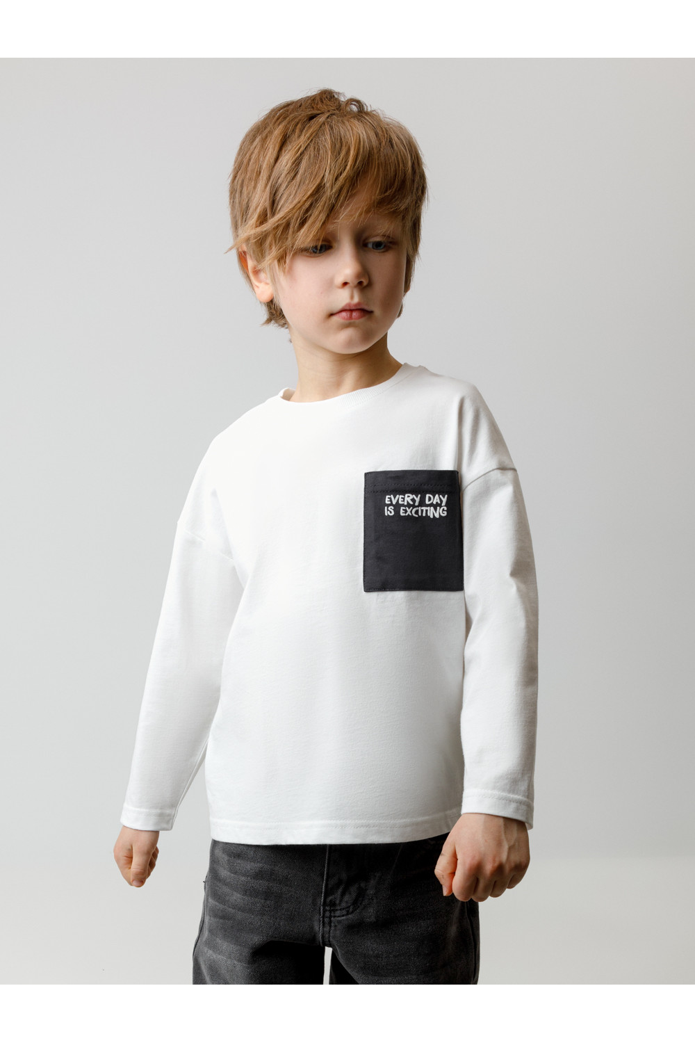 Crockid Лонгслив КР 302847 молочный 0602 к600 Crockid