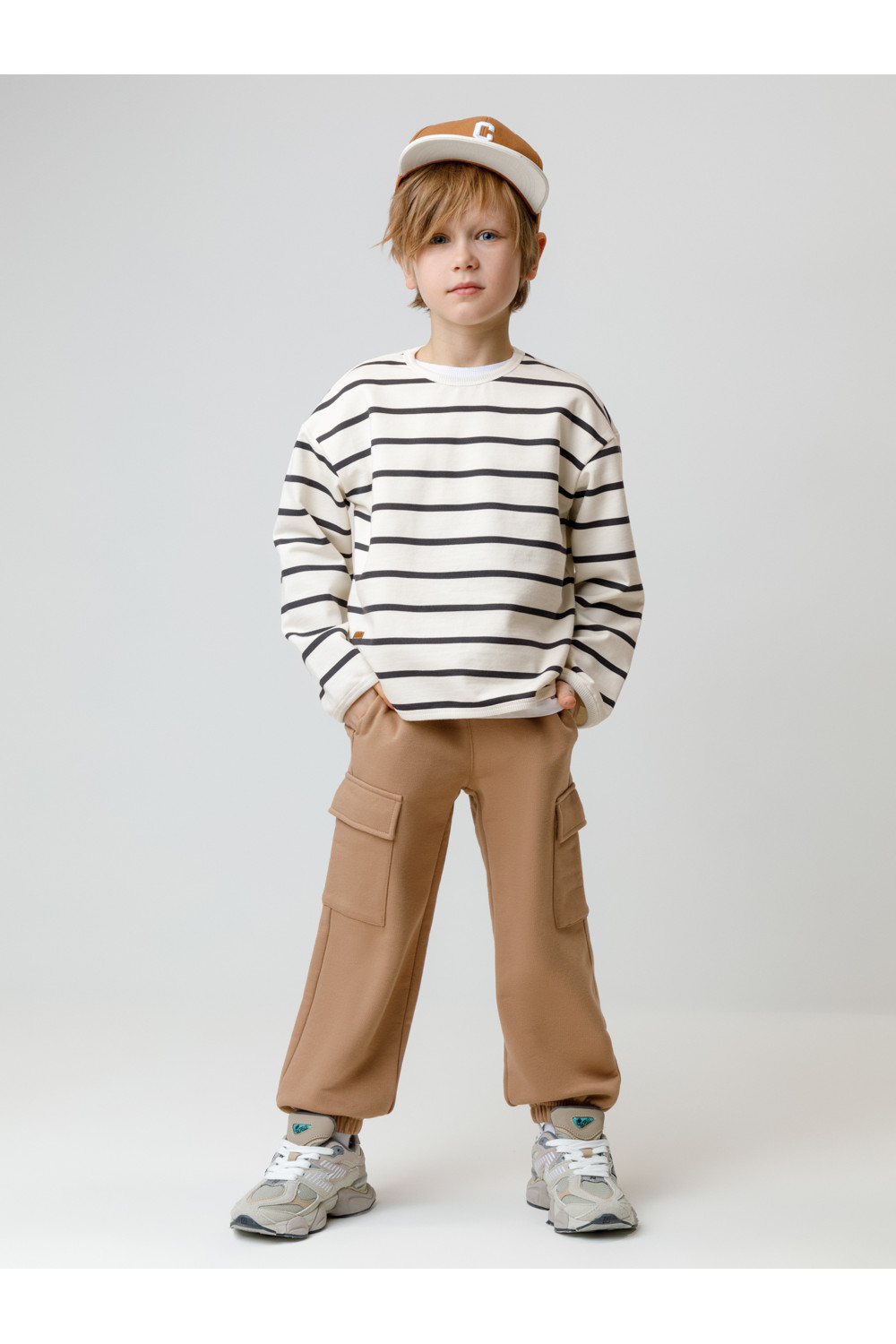 Crockid Брюки КР 400854 коричневый 1038 к584 Crockid