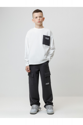 Crockid Лонгслив КР 302847 молочный 0602 к602 Crockid