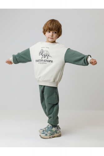 Crockid Джемпер КР 302851 светло-бежевый 0783 к606 Crockid