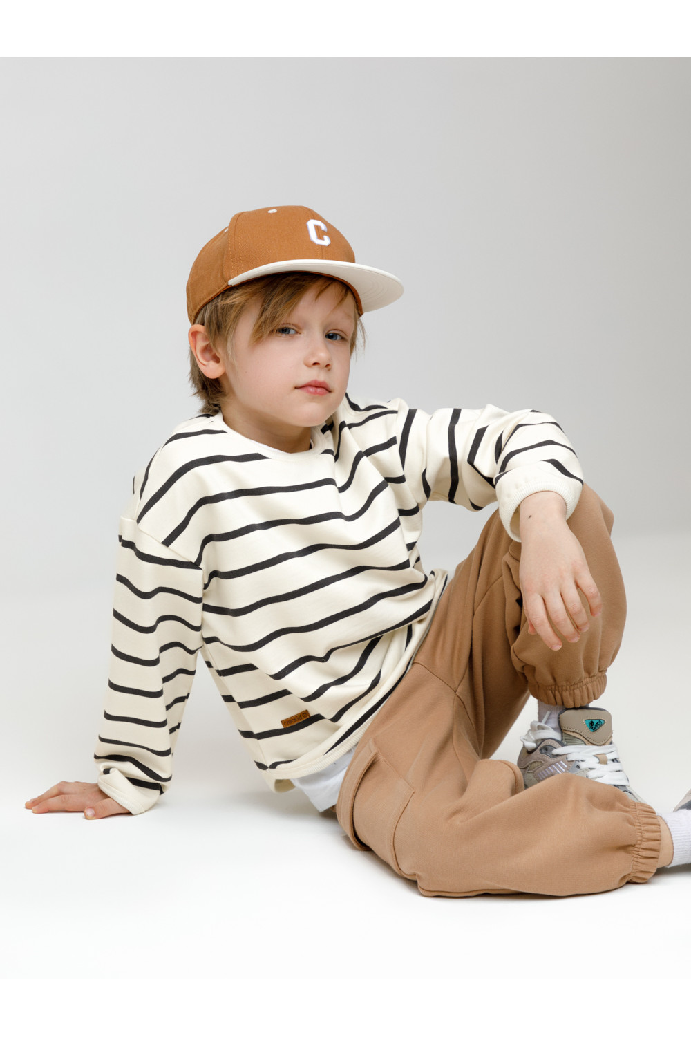 Crockid Брюки КР 400854 коричневый 1038 к584 Crockid