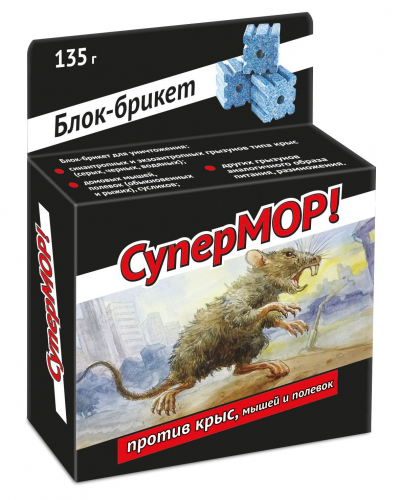 Блок-брикет СуперМОР 135 г (36 шт) #