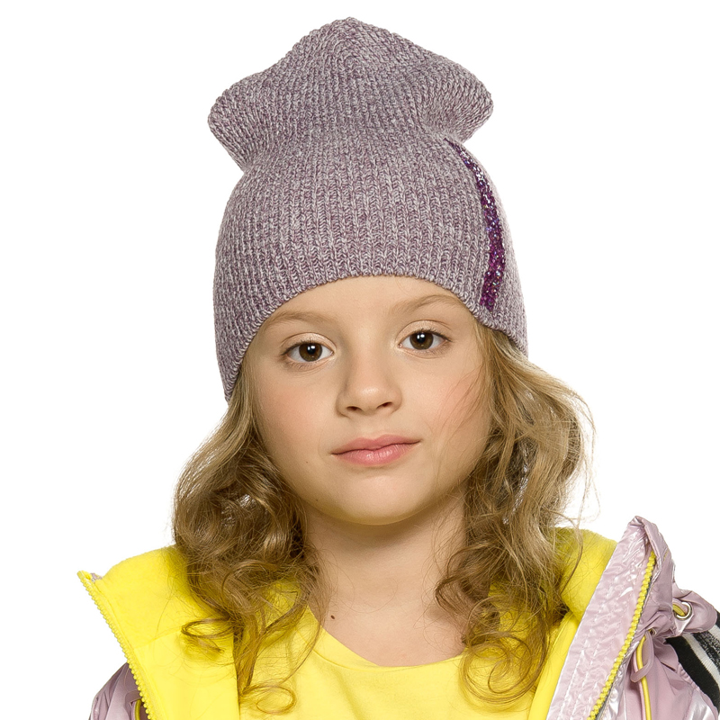 ст. цена283,9руб.! GKQZ3220 шапка для девочек (1 шт в кор.)