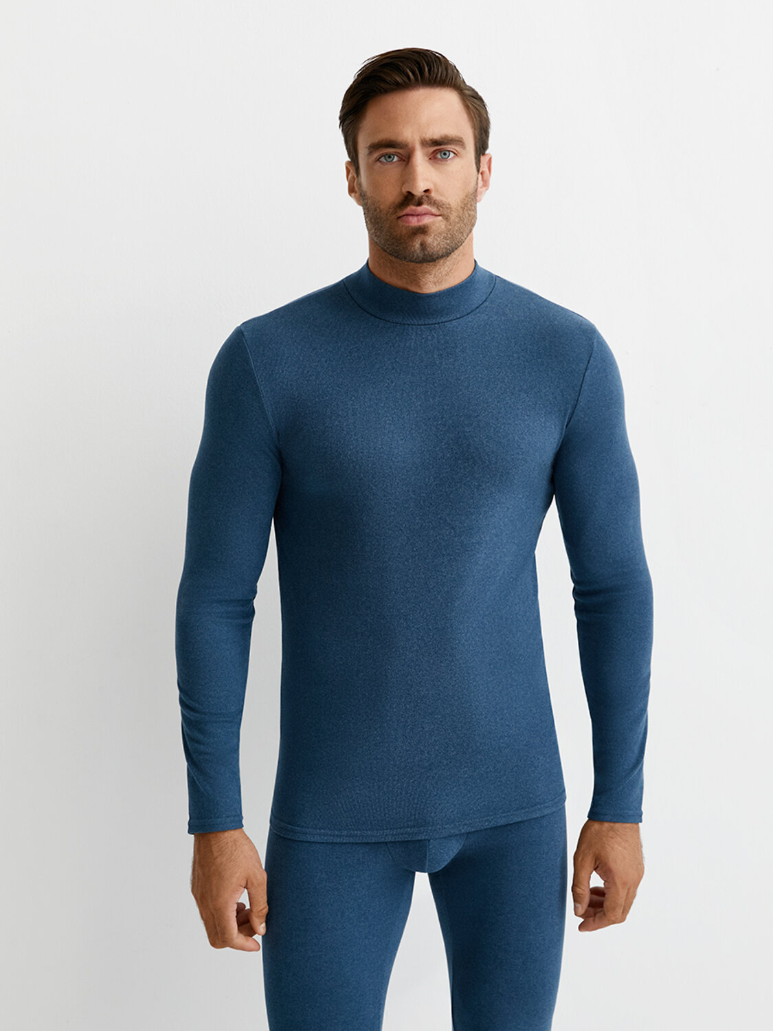 Omsa Лонгслив OmU 1624T RB Лонгслив стойка мужской