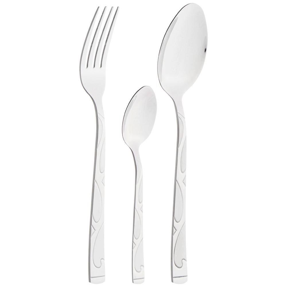 НАБОР СТОЛОВЫХ ПРИБОРОВ AGNESS НА 6 ПЕРСОН 18 ПР.В ДЕРЕВЯННОМ КЕЙСЕ