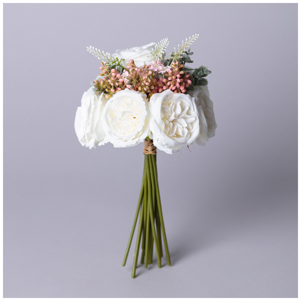 ЦВЕТОЧНАЯ КОМПОЗИЦИЯ ИЗ ПИОНОВ ДЛИНА=26СМ МАЛ.УП.=24ШТ