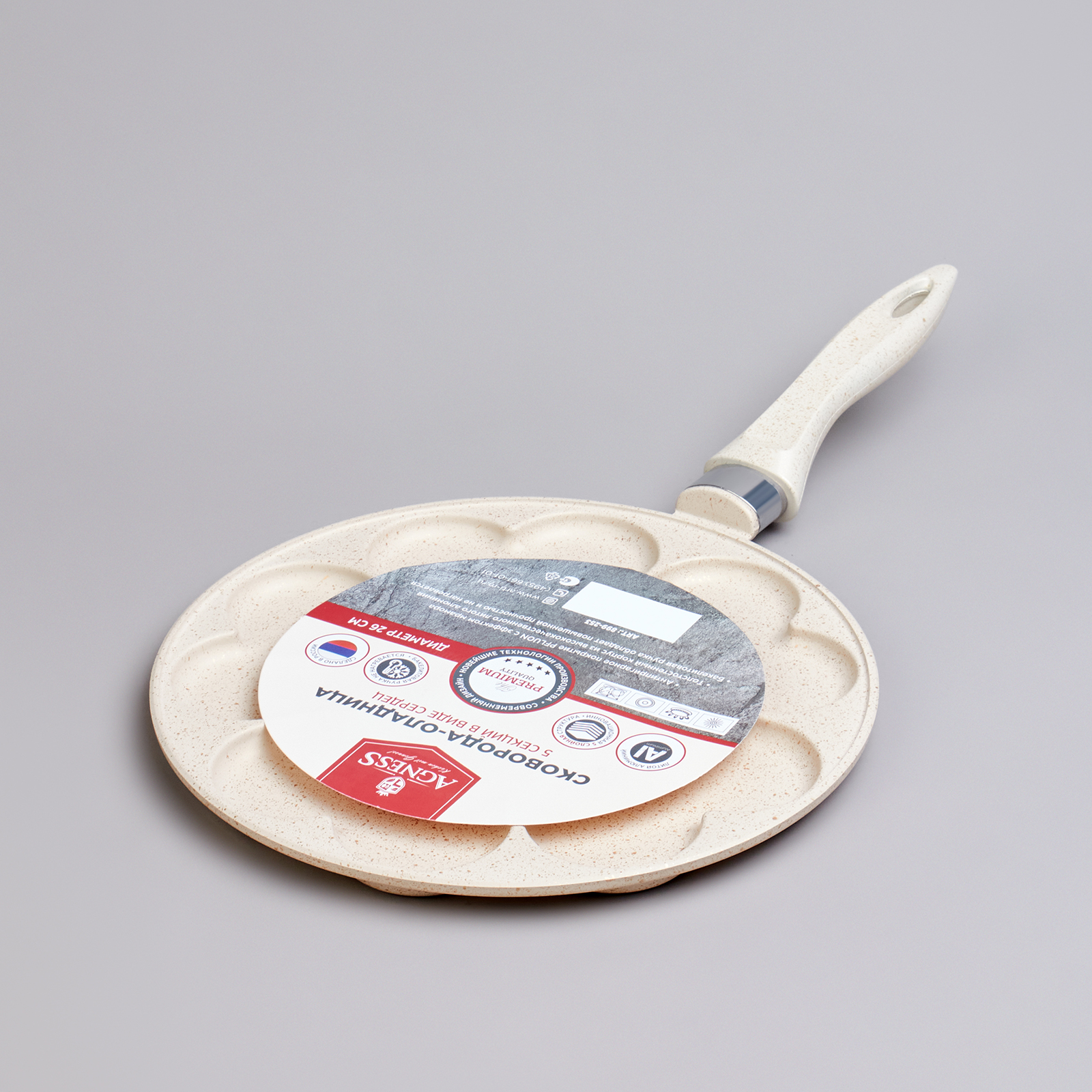 СКОВОРОДА ДЛЯ ОЛАДИЙ AGNESS