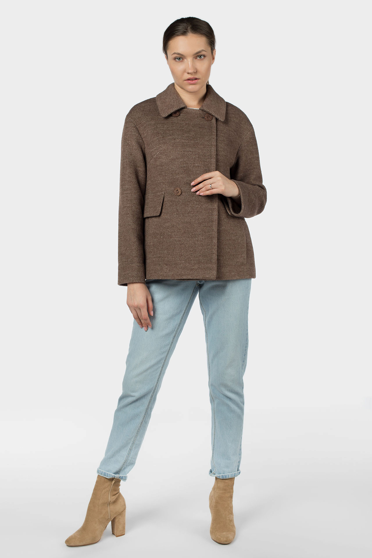 01-11303 Пальто женское демисезонное