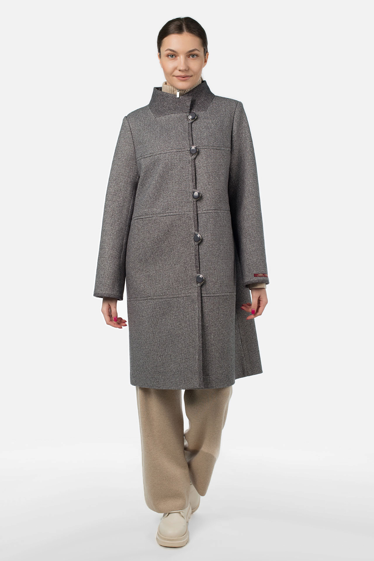 01-11012 Пальто женское демисезонное