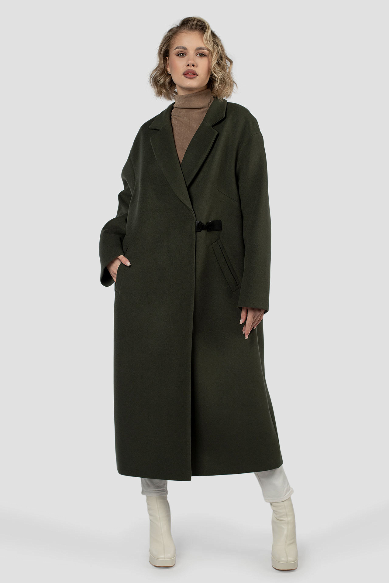 01-11849 Пальто женское демисезонное