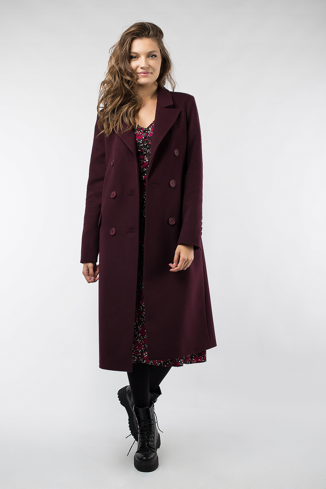 01-08118 Пальто женское демисезонное