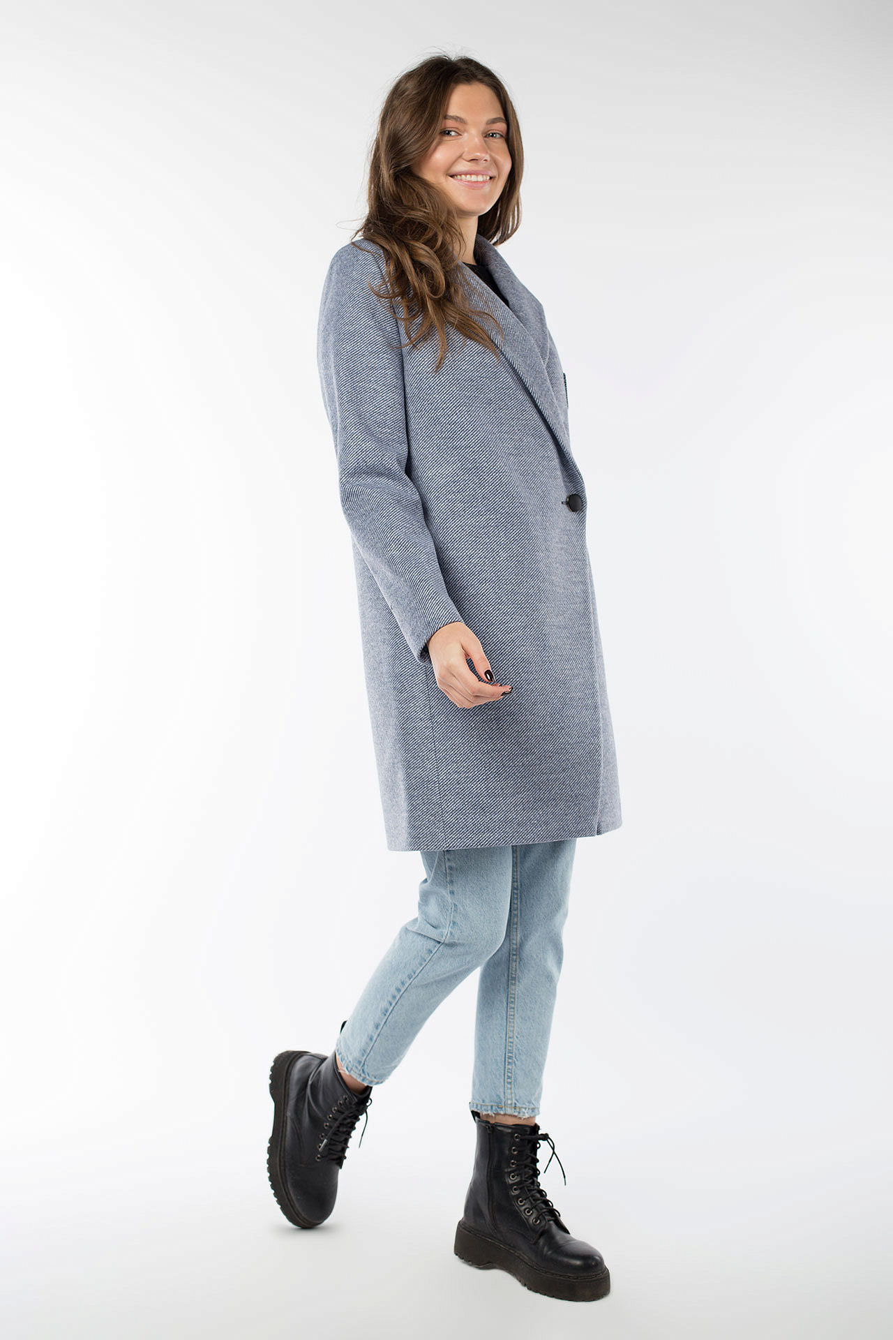 01-09588 Пальто женское демисезонное